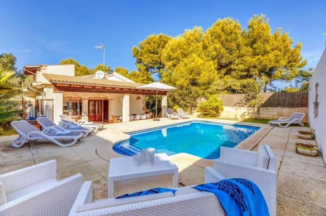 Villa Palomita Con Piscina Privada Son Serra de Marina Spain